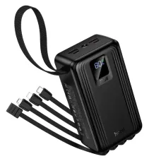Hoco J173A Jingyao 30000mAh 22.5W Fast Charging Power Bank With Built in Cables & Light