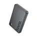Hoco Q34 Clever 10000mAh PD 20W Power Bank shown in rear view with compact portable design and branding.