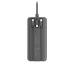 Rear view showing stored integrated charging cables on QCY Pulse PB20D 20000mAh 22.5W Power Bank with Built-in Cables.
