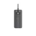 Angled top view displaying front panel and ports of QCY Pulse PB10H 10000mAh 22.5W Power Bank with Built-in Cables.