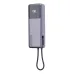 Xiaomi PB1165M 165W 10000mAh Power Bank, front view showing compact design, display screen and wrist strap