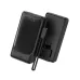 XO PR282 22.5W 10000mAh power bank, rear angled view with integrated cables and kickstand design