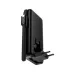 XO PR282 22.5W 10000mAh power bank, side view showing built-in cables and foldable stand