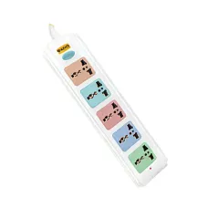 Aptech A455 5 Port 3 Meter Power Strip