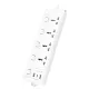 Deli CT711 4 Port 2 Meter Power Strip