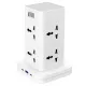 Deli ET763 8 Port 3 Meter Standing Power Strip