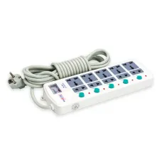 Maxline ML-825-5M 10 Port Multi Extension Socket Power-Strip