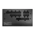 Connector panel of Antec NE1000 PLATINUM ATX3.1 1000W Power Supply with modular ports for PCIe, CPU, SATA, and MB cables.