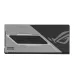 Rear panel of ASUS ROG THOR 1200W Platinum III Power Supply with power input, switch, grille, and 0dB fan toggle.