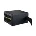 Cooler Master MWE Gold V3 650W PSU angled view showing compact design and attached sleeved power cables