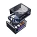 Exploded view of Cooler Master V Platinum 1600 V2 PSU showing internal components, fan, and circuit boards.
