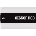 Corsair CX650F RGB White 650 Watt 80 Plus Bronze Fully Modular Power Supply