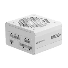 Corsair RM750e 750W 80 Plus Gold Fully Modular ATX 3.1 and PCIe 5.1 Power Supply White