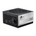 Side view of MSI PRO A850PL PCIE5 Power Supply with metallic casing, power switch, and AC input socket.