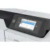 Close-up angled view of Epson SureColor SC-T7730D large format printer touchscreen control panel.