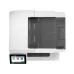 Top-down view of the HP LaserJet Enterprise MFP M430F printer with the document feeder and touchscreen control panel.