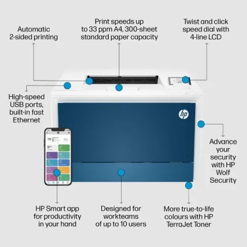 HP Color LaserJet Pro 4203dw Laser Printer
