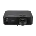 Acer X1328 projector front view showing centered lens, control buttons, and textured black housing.