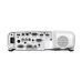 Epson EB-994F projector rear panel showing HDMI, VGA, USB, LAN, audio, and video connectivity ports.