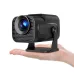 Magcubic HY320 Mini Portable Projector rests on an open hand, showing its compact and lightweight portable design.