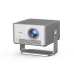 Magcubic HY450GT compact projector in silver finish with front lens and stand, minimal design on clean white background