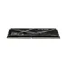 Kingsman Innovator Black DDR4 RAM module with sleek black heat spreader and minimalist line design