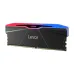 Lexar ARES RGB 2nd Gen DDR5 RAM module front view with sleek gaming heatsink design