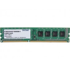 Patriot 4GB DDR3 1600 Bus Desktop Ram