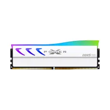 Silicon Power XPOWER STORM RGB 16GB DDR5 6000Mhz CL36 Gaming Desktop RAM White
