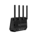 ASUS RT-BE92U Wi-Fi 7 router rear view showing ports and wall mount