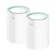 Cudy M1300 AC1200 1200mbps Gigabit Whole Home Mesh WiFi Router (2 Pack)