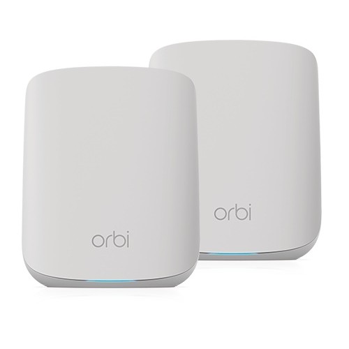 Netgear Orbi RBK352 AX1800 1800Mbps Dual Band Gigabit Wi-Fi 6 Router (2 Pack) 