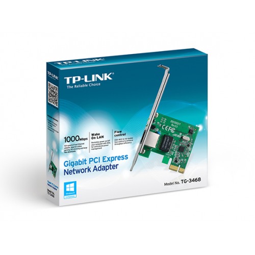 TP-Link TG-3468 10/100/1000  Pci Express Gigabit LAN Card  