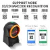 The GTCODESTAR GT‑8800F 2D Desktop Barcode Scanner displaying support for various 1D and 2D barcode formats.