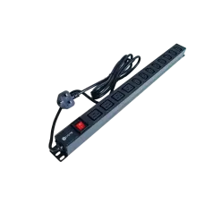 COTE CPDU-1U-12(8-C13+4-C19)-16AMP 1U 12 Port Back-to-Back PDU