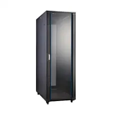 Safenet 42U-XL Tempered Glass Door Floor Standing Server Cabinet