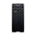 The Dell PowerEdge T560 server's front panel, featuring a black, mesh design with hexagonal cutouts and the Dell logo.