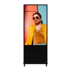 Hikvision DS-D6055UN-D/S 55" 4K UHD Android Floor Standing Digital Signage Display