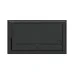 Back view of ViewSonic CN4301-1N 43 inch Signage with screw holes, mounting points, and vertical I/O port layout.