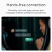 Lifestyle view of Meta Ray-Ban Display glasses enabling hands-free text replies with floating message bubbles.