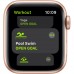Apple Watch SE A2351 (MYDN2LL/A) GPS 40mm Sport Band (Gold Aluminum, Pink Sand)