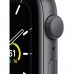 Apple Watch SE A2352 (MYDT2LL/A) GPS 44mm Sport Band (Space Gray Aluminum, Black)