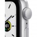 Apple Watch SE A2351 (MKNY3LL/A) GPS 40mm Sport Band (Silver Aluminum, Abyss Blue)