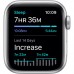 Apple Watch SE A2351 (MKNY3LL/A) GPS 40mm Sport Band (Silver Aluminum, Abyss Blue)