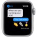 Apple Watch SE A2351 (MKNY3LL/A) GPS 40mm Sport Band (Silver Aluminum, Abyss Blue)