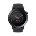 A close-up, angled view of the dark grey CMF Watch 3 Pro smartwatch face, showing the time 10:10 and a step counter display.
