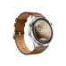 HONOR Watch 6 Twilight Brown smartwatch showing its round AMOLED display and elegant leather-style strap.