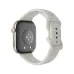 HONOR Watch X5i smartwatch with white strap and square display, shown from the rear.