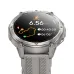 Front view of KOSPET ORB 2 smartwatch tracking running activity with distance, pace, and route map displayed.