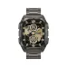 Front view of KOSPET Tank M4 Special Edition showing square rugged dial with detailed watch interface